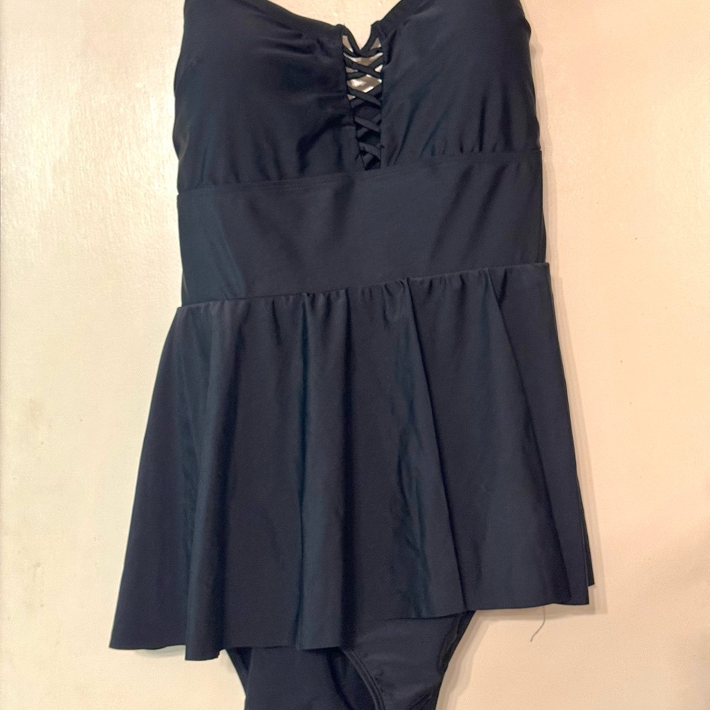 Torrid swimsuit with skirt